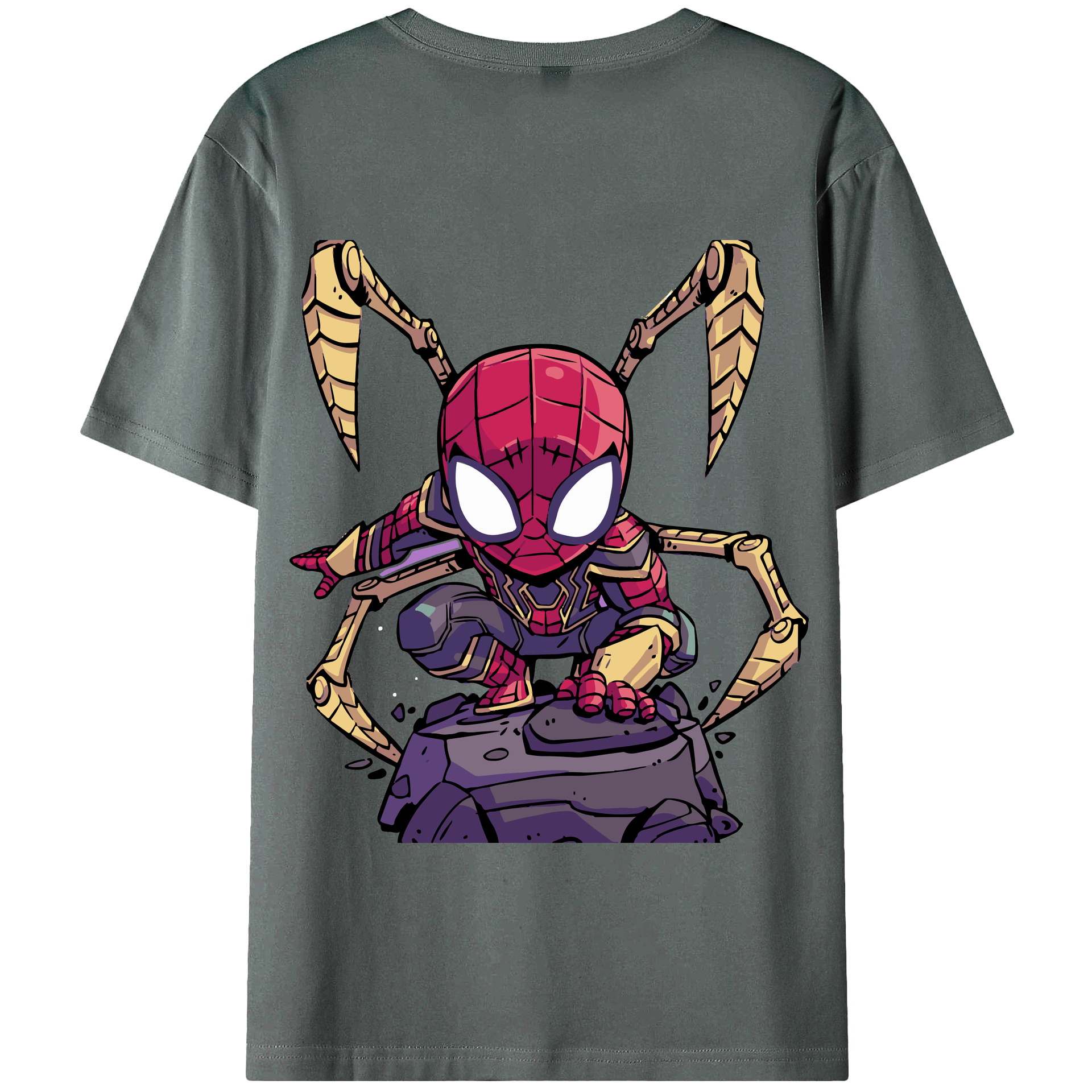 （画像用） アベンジャーズ The Avengers 綿100％半袖Tシャツ（背面プリント）
